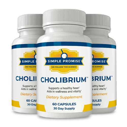 Cholibrium 3 bottles — 90-day supply