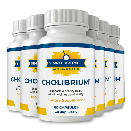 Cholibrium 6 bottles — 180-day supply